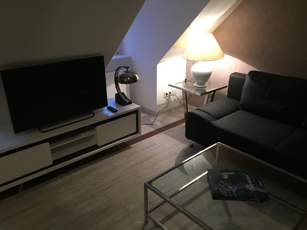 Elbsandstein Apartments Meißen Oda fotoğraf