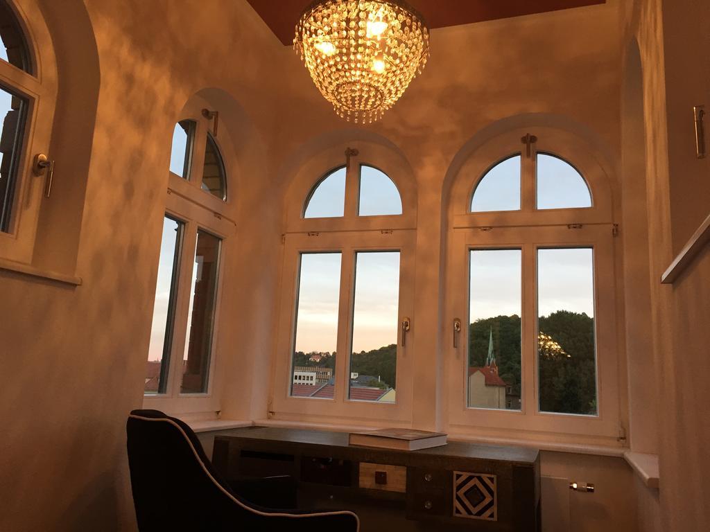 Elbsandstein Apartments Meißen Oda fotoğraf